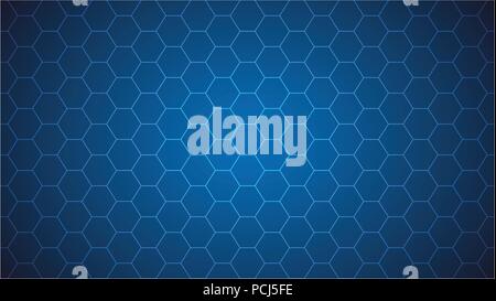 Une simple grille modèle hexagonal. Vector EPS 10 Illustration de Vecteur