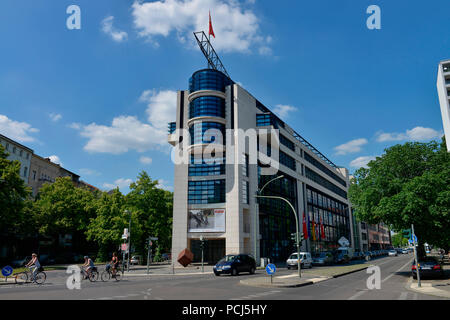 Willy-Brandt-Haus, Wilhelmstrasse, Kreuzberg, Berlin, Deutschland Banque D'Images