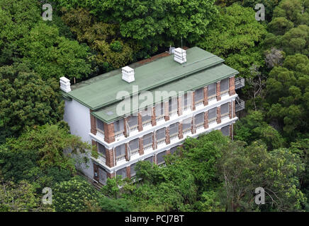 Vue de l'ensemble de l'Amirauté à Hong Kong Park Kennedy Road, Midlevels Ouest. Jayne Russell Alamy Stock Photo Banque D'Images