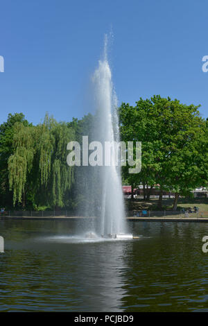 Fontaene, Volkspark Friedrichshain, Berlin, Deutschland, Banque D'Images