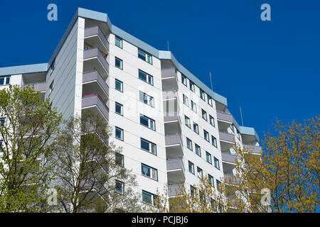 Wohnhaus, Greenwichpromenade, Tegeler See, Tegel, Reinickendorf, Berlin, Deutschland Banque D'Images