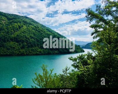 Jablanicko Lake, Bosnie-Herzégovine Banque D'Images