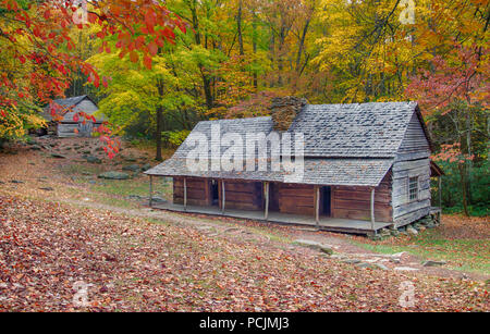 Cabane de montagne homestead Banque D'Images