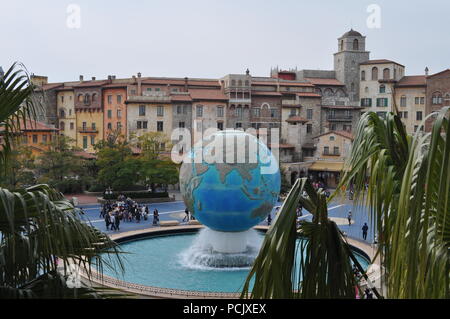 Tokyo Disneysea, Urayasu, Chiba, Japon Banque D'Images