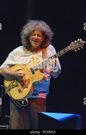 Guitariste de jazz Pat Metheny joue sur scène pendant la festival Les nuits botaniques 2018 à Madrid, Espagne. Avec : Pat Metheny Où : Madrid, Communauté de Madrid, Espagne Quand : 02 Jul 2018 Crédit : Oscar Gonzalez/WENN.com Banque D'Images