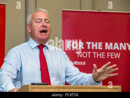 Président du Parti travailliste, Ian Lavery MP à une réunion des membres du parti du travail Banque D'Images