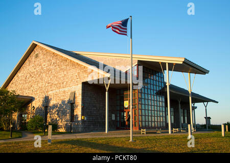 Centre des visiteurs, Sachuest Point National Wildlife Refuge, Rhode Island Banque D'Images