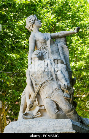 Monument de la résistance, Barjols, France, Var Banque D'Images