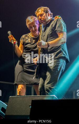 Wickham, Hampshire, Royaume-Uni. 2 août 2018. Le sud à Wickham Festival Hampshire. Crédit : Jim Houlbrook/Alamy Live News Banque D'Images