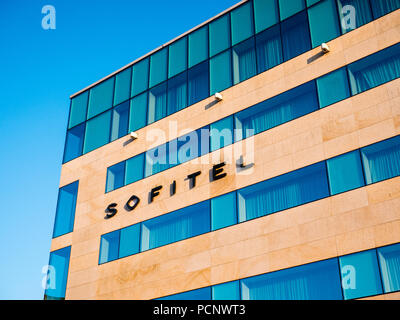 Sofitel Luxury Hotel Airport, Terminal 5, Heathrow Airport, Londres, Angleterre, RU, FR. Banque D'Images