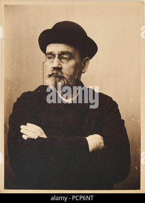 Autoportrait, ca 1895-1900. Banque D'Images