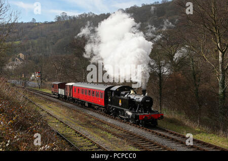 4566 chefs loin de Llangollen avec le mixed le 10.4.16. Banque D'Images