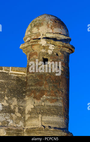 Bastion de San Agustin, Castillo de San Marcos National Monument, St Augustine, Floride Banque D'Images