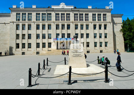 L'école turque à Oulan-Bator, Mongolie Banque D'Images