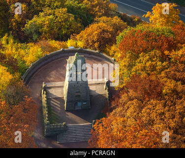 Berger monument situé sur la zone de loisirs Hohenstein, Witten, Ruhr, Rhénanie du Nord-Westphalie, Allemagne Banque D'Images