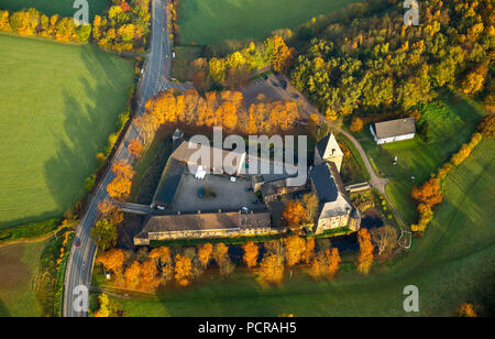 Kemnade maison avec mansion dans le quartier Blankenstein der Ruhr, Hattingen, Ruhr, Rhénanie du Nord-Westphalie, Allemagne Banque D'Images