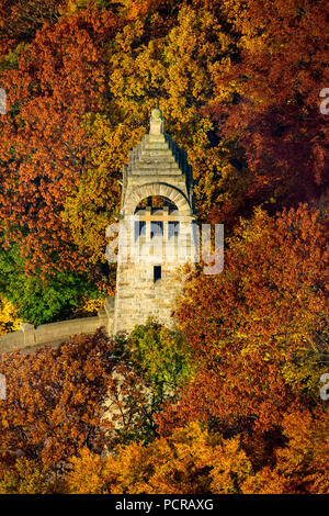 Berger monument situé sur la zone de loisirs Hohenstein, Witten, Ruhr, Rhénanie du Nord-Westphalie, Allemagne Banque D'Images