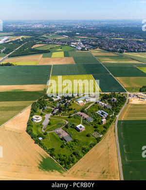 Projet par Karl-Heinrich Müller, collectionneur, Langen Foundation, l'ancien de la base de l'OTAN au milieu du paysage, collection d'art, la culture et l'art space project, Neuss, en Rhénanie du Nord - Westphalie, Allemagne, Banque D'Images