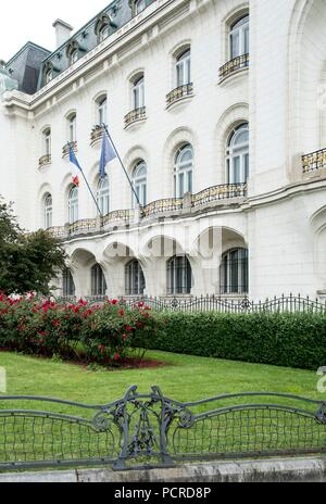 L'Ambassade de France, Schwarzenbergplatz, Vienne, Autriche, 2015. Artiste : Alan John Ainsworth. Banque D'Images