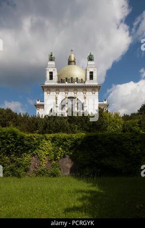 Kirche am Steinhof, (1903-1907), c2014-2017. Artiste : Alan John Ainsworth. Banque D'Images