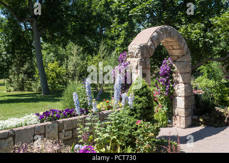 Gibson Park est un jardin public à Great Falls, Montana, USA Banque D'Images