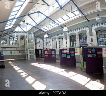 Le Gateway Community Resource Centre, un organisme de bienfaisance, Ressources 89 Rue Sankey, Warrington, Cheshire, North West England, UK Banque D'Images
