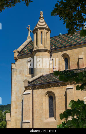 Collégiale collégiale de Neuchâtel, vieille ville, Neuchâtel, Canton de Neuchâtel, Suisse Romande, Suisse Banque D'Images