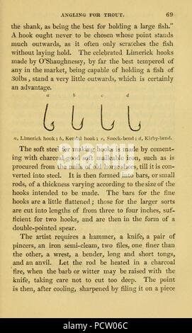 L'alphabet de la pêche scientifique à l'usage des débutants Banque D'Images