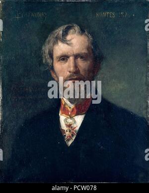 Alphée Dubois, peinture par Jules-Élie Delaunay. Banque D'Images