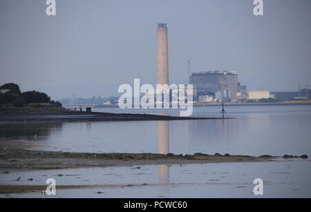 Station d'alimentation Longannet Ecosse Juillet 2018 Banque D'Images