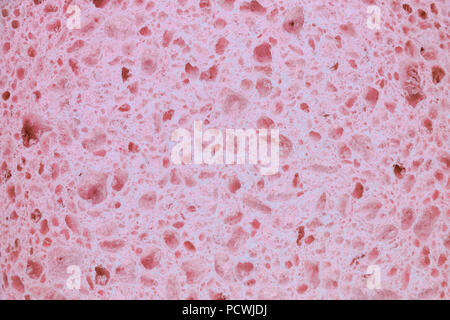 Arrière-plan de la Texture de surface rose éponge corps bain Banque D'Images