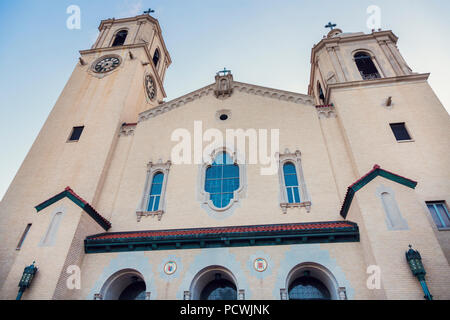 Corpus Christi cathédrale. Corpus Christi, Texas, États-Unis. Banque D'Images