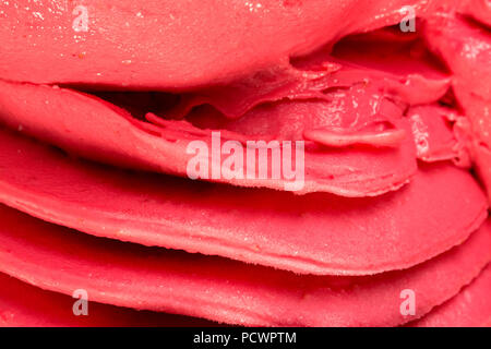 Melon sorbet à saveur de cerise la texture. Banque D'Images