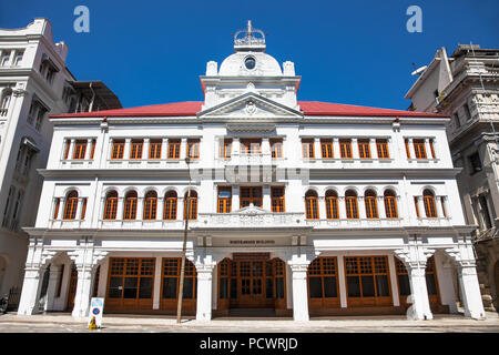 SRI LANKA COLOMBO - 24 déc., 2016 : Whiteaways building le 24 décembre 2016. Colombo. Le Sri Lanka. Banque D'Images