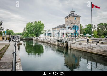 Canal Lachine Montreal Canada Banque D'Images