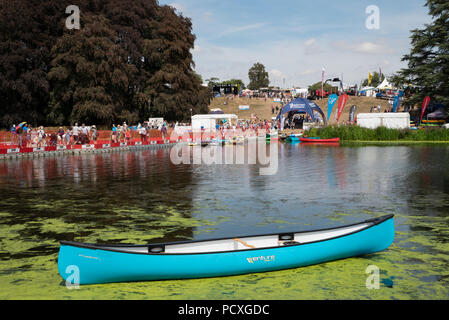 Woodstock, UK, 4 août 2018. Les visiteurs se pressent à BBC Countryfile Live, qui a eu lieu dans la propriété de Blenheim Palace. La faune, les animaux, la nourriture, les sports de plein air, la conservation, l'agriculture, des affaires rurales, animation, tous étaient représentés. Crédit : Stephen Bell/Alamy Live News. Banque D'Images