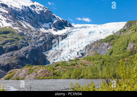 Kenai Fjords National Park Sortie du Glacier en Alaska Seward Banque D'Images