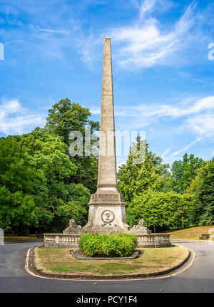 L'obélisque de Victoria à Royal Victoria Park à Bath, Avon, Royaume-Uni prise le 4 août 2018 Banque D'Images