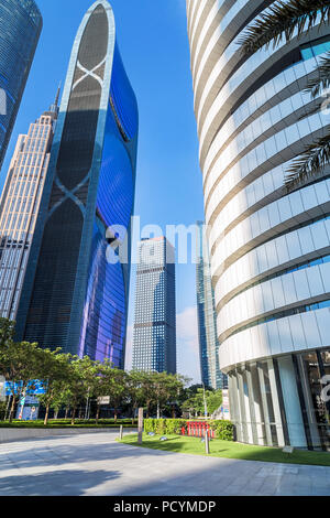 Architecture du Cercle Commercial de Guangzhou dans la province du Guangdong Banque D'Images