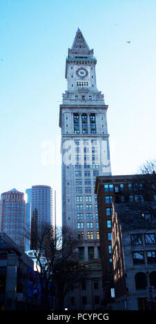 Boston, MA a de nombreux sentiers historiques à suivre pour apprendre les aspects éducatifs de l'histoire. Banque D'Images