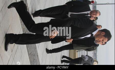 Liverpool, UK Everton Football assister à la fin de la saison des prix à Liverpool Echo Arena Liverpool et aussi propriétaire John Henry laissant un crédit de Ian Fairbrother/Alamy Stock Photos Banque D'Images