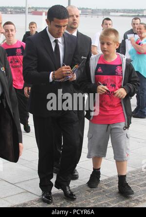 Liverpool, UK Everton Football assister à la fin de la saison des prix à Liverpool Echo Arena Liverpool et aussi propriétaire John Henry laissant un crédit de Ian Fairbrother/Alamy Stock Photos Banque D'Images