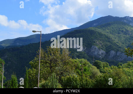 Paysages autour de Bachkovo Monastery "Assomption de la Sainte Vierge" Banque D'Images