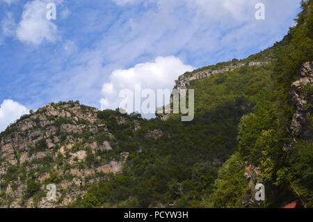 Paysages autour de Bachkovo Monastery "Assomption de la Sainte Vierge" Banque D'Images