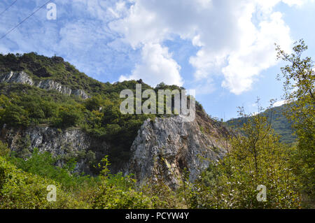 Paysages autour de Bachkovo Monastery "Assomption de la Sainte Vierge" Banque D'Images