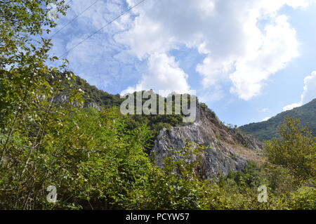 Paysages autour de Bachkovo Monastery "Assomption de la Sainte Vierge" Banque D'Images