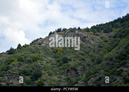 Paysages autour de Bachkovo Monastery "Assomption de la Sainte Vierge" Banque D'Images