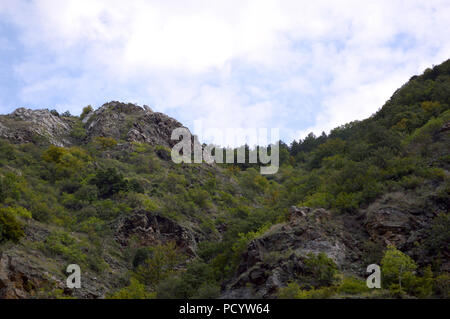 Paysages autour de Bachkovo Monastery "Assomption de la Sainte Vierge" Banque D'Images