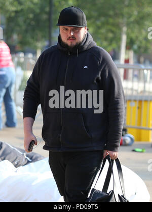 John Bradley à l'extérieur des Studios ITV Avec : John Bradley Où : London, Royaume-Uni Quand : 05 Jul 2018 Credit : Rocky/WENN.com Banque D'Images