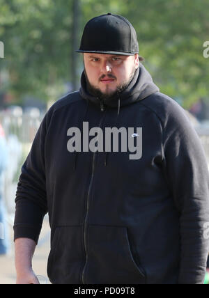 John Bradley à l'extérieur des Studios ITV Avec : John Bradley Où : London, Royaume-Uni Quand : 05 Jul 2018 Credit : Rocky/WENN.com Banque D'Images